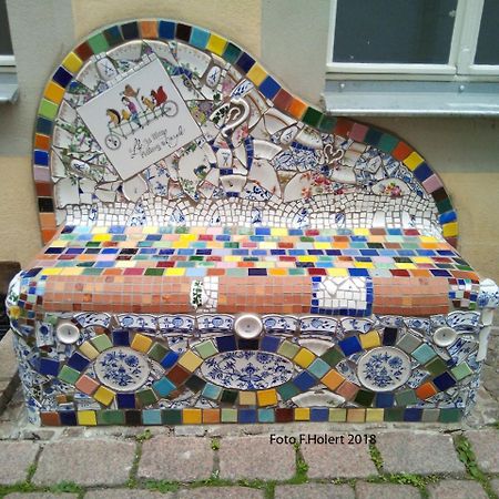 Zu Den Blauen Schwertern Meissen Hotel ภายนอก รูปภาพ