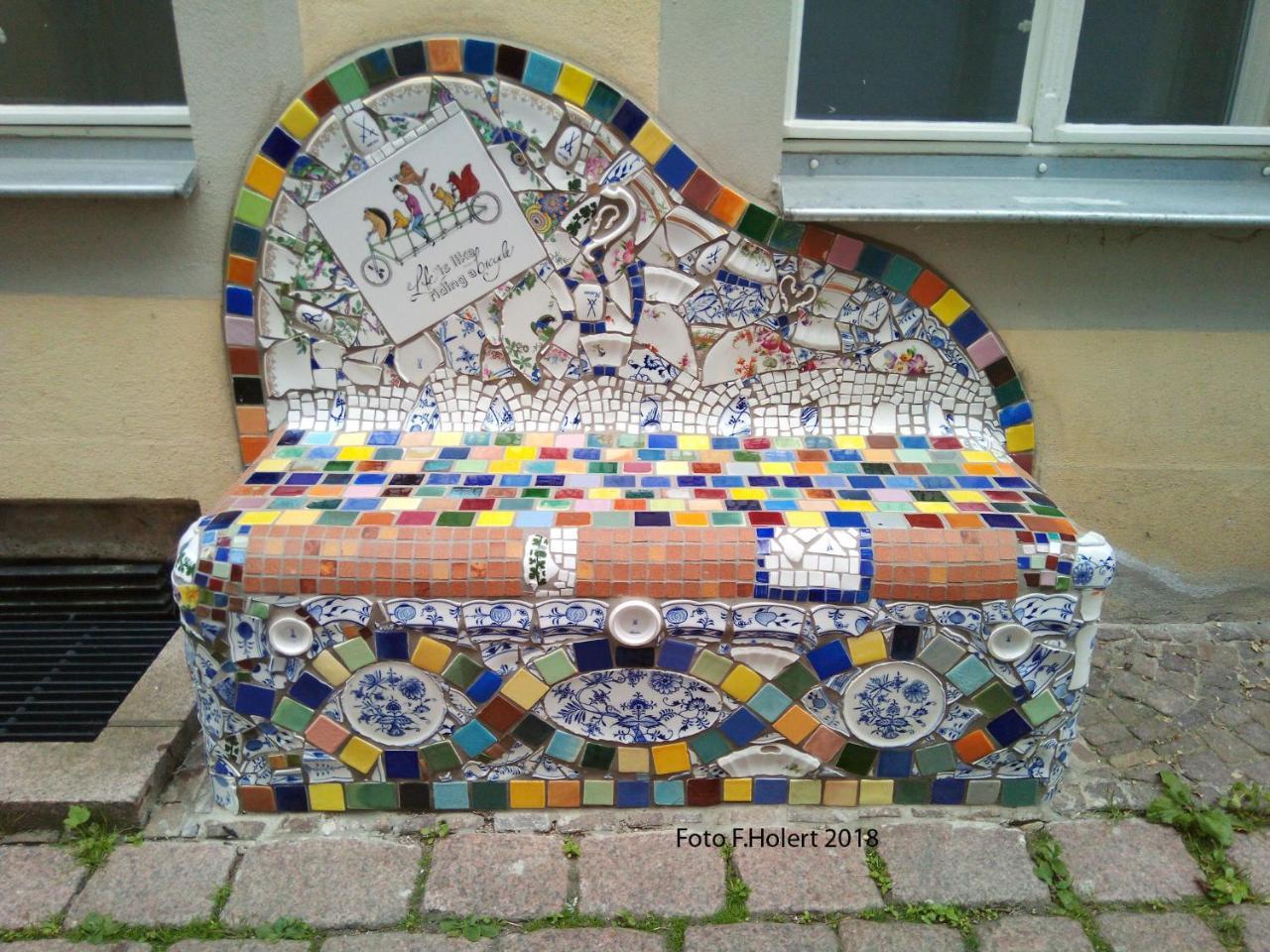Zu Den Blauen Schwertern Meissen Hotel ภายนอก รูปภาพ